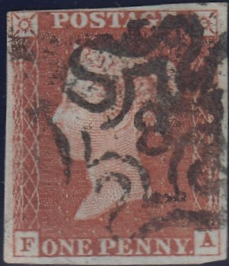 41485 - LONDON NUMBER '8' IN MALTESE CROSS (Spec. B1uh)/Pl...