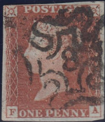41485 - LONDON NUMBER '8' IN MALTESE CROSS (Spec. B1uh)/Pl...