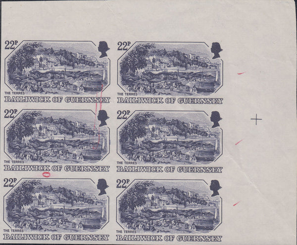 43285 - 1982 GUERNSEY 22p 'OLD GUERNSEY PRINTS'PRINTERS' PROOF (SG 251). ...