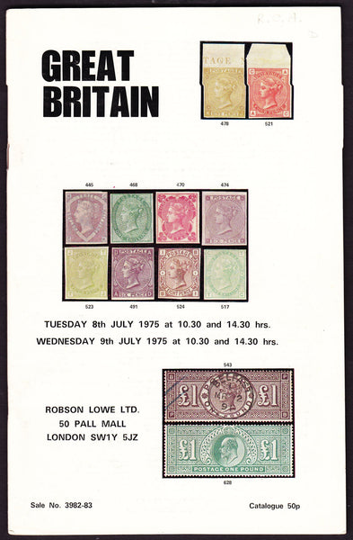 43979 - ROBSON LOWE GREAT BRITAIN SPECIALISED 1975 8th-9th...