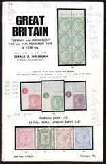 43989 - ROBSON LOWE GREAT BRITAIN SPECIALISED 1976 15th De...