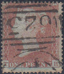 49592 - 1D.PL.181 (TH) S.C.16 (SG 17). A good used 1854 ex...