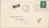 50354 - 1956 2D POSTAGE DUE BISECTS USED ON COVERS (3) WITHIN LONDON. Three examples of the 1956 2d...