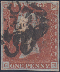 50606 - LONDON NUMBER '10' IN M.C. (Spec. B1uj)/PLATE 38(G...