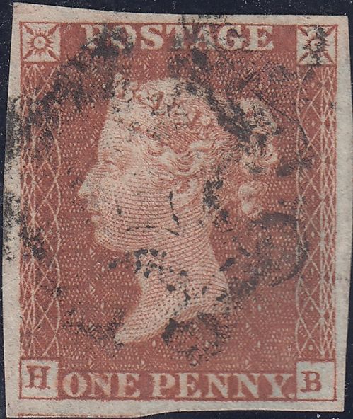 50847 1843 1D Pl.33 (SG8)(HB).
