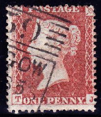 52634 - 1855 die II pl. 20 (TJ) L.C.14 (Spec. C6). A good use...