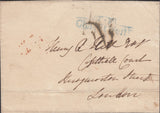 52869 - LONDON RECEIVER. 1834 wrapper used locally in Lond...