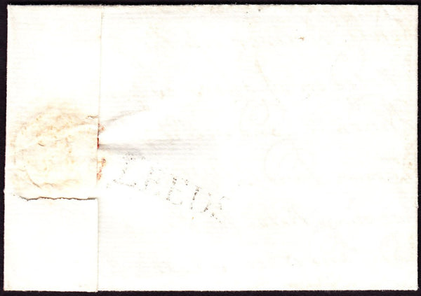 53307 - 1781 LEEDS HAND STAMP (YK1758). Entire Leeds to Bradford with good strike of ...