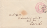 53467 - 1844 1D PINK/EDINBURGH MALTESE CROSS. Good used 1d pink envelope Edinburgh