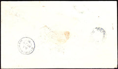 54070 - LONDON. 'Greenwich Nelston St' udc. 1859 envelope ...