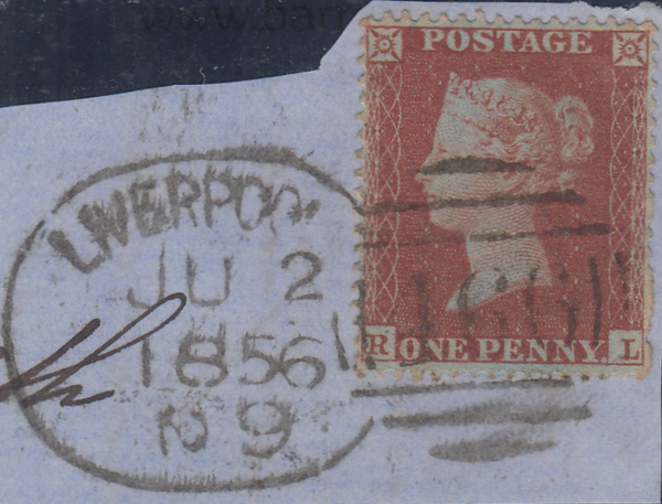 54352 - LIVERPOOL SPOON TYPE B9(RA 63)/PL.178(RL)(SG17)/BROKEN PERF PINS.