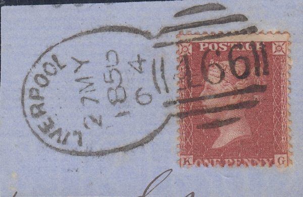 54357 - LIVERPOOL SPOON TYPE C4 (RA 69)/PL.35 (SG29)(KG). Piece with good Die 2 1d