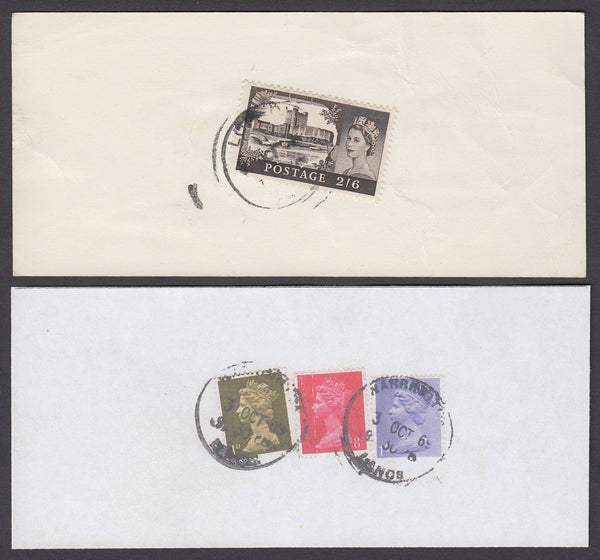55194 - 1969 'Post Office Receipt' with 2/6d castle cancel...