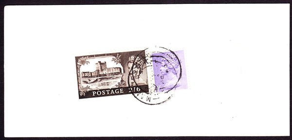55205 - 1969(?) 'Post Office Receipt' with 2/6d castle and...