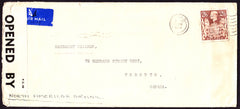 55554 - 1941 MAIL LONDON TO CANADA. Large envelope (241x108) London to Toronto, Canada with KGVI 2/6d br...