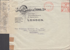 55559 - ADVERTISING/METER MARK/1942 MAIL LONDON TO MONTREAL. 1942 envelope London to Montreal, Can...