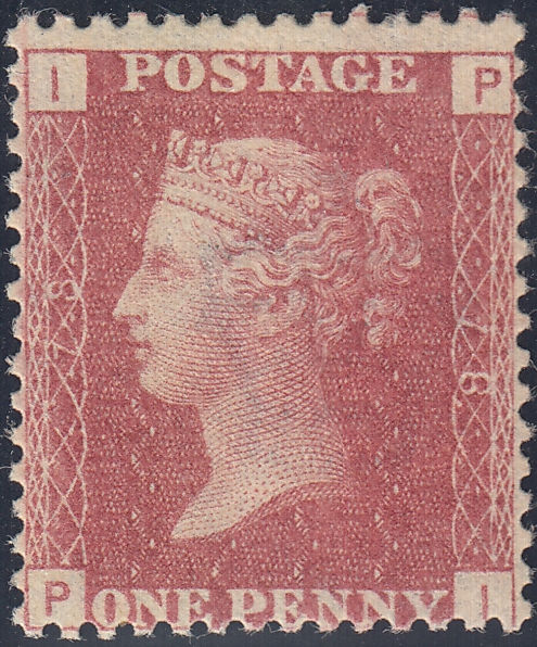 56479 - 1864 1d plate 78 (PI)(SG 43). A fine o.g. example lett...