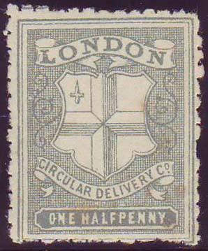 56827 - CIRCULAR DELIVERY COMPANY. 1866 London and Metropoli...