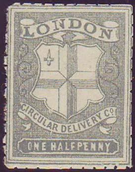 56828 - CIRCULAR DELIVERY COMPANY. 1866 London and Metropoli...