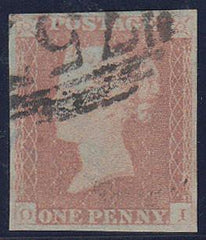 58779 1848 1D PL.85 (SG8)(OI).