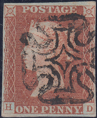 59347 - THE DISTINCTIVE GREENOCK MALTESE CROSS (Spec. B1th)/Pl.23(SG8)...