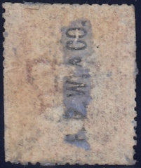60348 - 1868 'F.P.W AND CO.' UNOFFICIAL UNDERPRINT TYPE 6 IN BLACK (SPEC. PP208)/PL.114 (SG43)(OF).