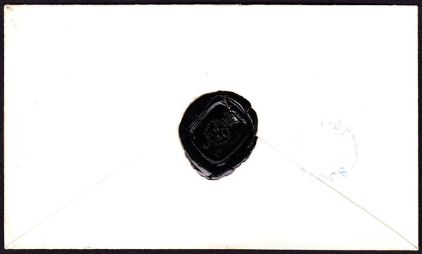 61326 - LONDON. 1859 envelope, used within London, address...