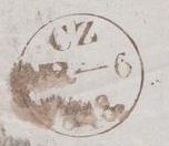 63006 1848 1D PL.78 (SG8)(CE) ON DATED PIECE.