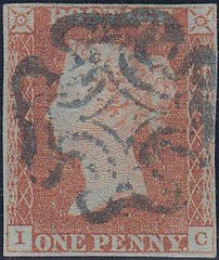 63221 - BLUE MALTESE CROSS (SPEC B1sc)/PL.25 (SG8)(IC).