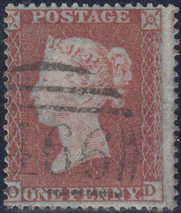 63400 - PL.193 (OD)(SG17). Fine used 1854 Die 1 pl. 193 S.C.16 (SG 17)
