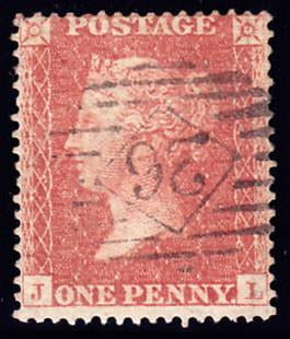 63432 - 1855 die II 1d pl. 14 (JL) S.C.16 (SG 21). Good ...