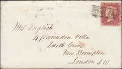 63771 - 1857 DIE II PLATE 45 (TL) WHITE PAPER PERF 14 (SG ...