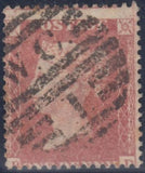 63890 1857 DIE 2 1D PL.27 'BD MAJOR RE-ENTRY' WHITE PAPER (SG40)(SPEC C10f).