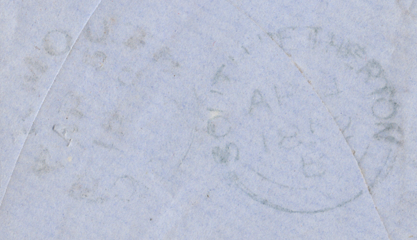 64048 - BLUE '725' NUMERAL OF SOUTH PETHERTON ON COVER (SOMS.)
