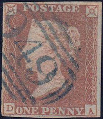 64061 - BLUE '949' NUMERAL OF CASTLE CARY (SOMS.)(SPEC B1xb)/