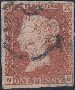 64099 1843 1D PL.34 (SG8)(NE).