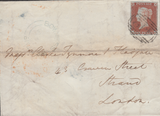 64189 - 1846 MAIL WINDERMERE PARSONAGE TO LONDON WITH 'BOWNESS-WESTMD.' UDC (CUMBRIA)/PL.66 (SG8)(AG).