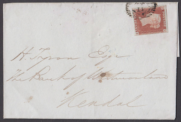 64196 - Pl.66 (TE)(SG8). 1846 wrapper London to Kendal wit...