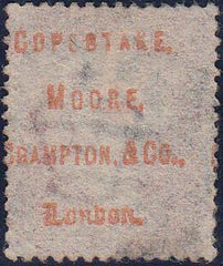 64424 - 'COPESTAKE MOORE' PROTECTIVE UNDERPRINT. 1d plate ...