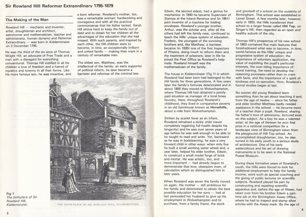 64625 - THE LIFE and WORK OF SIR ROWLAND HILL 1795-1879 bu J...