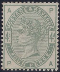 64678 1883 4D GREEN (SG192) FINE MINT.