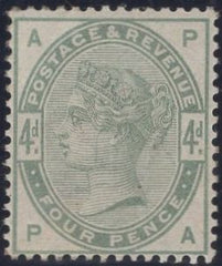 64678 1883 4D GREEN (SG192) FINE MINT.