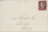 65695 - Pl.45(OB)(SG8) ON COVER. 1845 wrapper (side flaps missing) ...