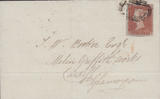 65757 - Pl.63 (QB)(SG8) ON COVER. 1846 wrapper Taunton to Cardiff w...