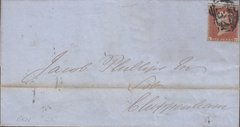 66530 - BRISTOL KINGSDOWN UDC. 1851 letter Bristol to Chippenham with fo...