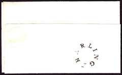 66612 - NORFOLK. 1836 envelope Harling to Wymondham dated ...