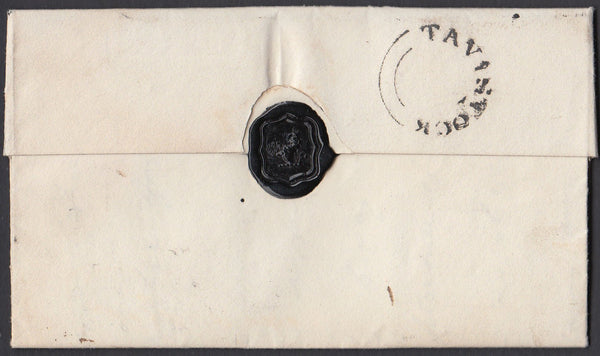 67174 - 1831 DEVON/'TAVISTOCK' UDC (DN1327). Letter Tavistock to Bagshot dated Augu...