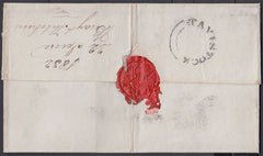 67179 - DEVON. 1832 wrapper Tavistock to London dated 22nd...