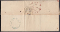 67186 - 1830 DEVON/'TAVISTOCK' UDC (DN1327). Wrapper Tavistock to London with good ...