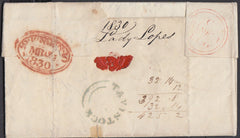 67187 - DEVON. 1830 wrapper (filing folds and small part m...